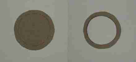 Cut 1/4" (6 mm) outside of the line, then just inside (not on) the line.