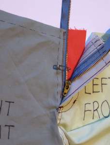 36 safety pin on zipper