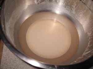 Potato starch second rinse