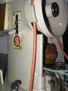 Singer 328K belt rubs