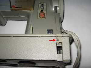 Singer 328K plug for treadle belt notch