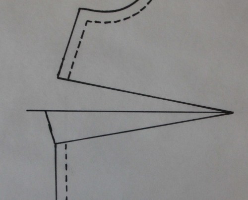 dart 6 first line traced